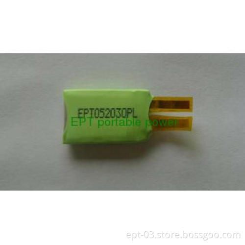 052030 3.7V 260mah Lipo, Li Polymer rechargeable battery